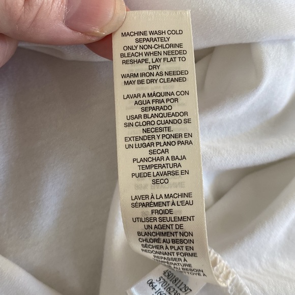 Zenergy by Chicos Black and white tunic, size 1 - Picture 6 of 7